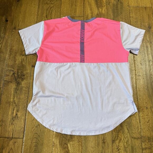 Under Armour Girls Sweatpants and Shirt Athletic Active Wear Youth Medium Pink - Picture 3 of 5